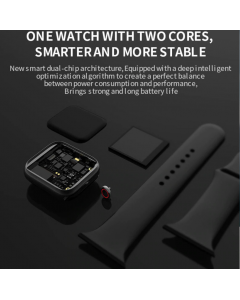Smartwatch, IWO 10, 44mm, Negru