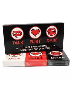 Joc erotic pentru cuplu si adulti, MAKS Talk, Flirt or Dare, 162 de cartonase, aprofundează Relația cu Partenerul Tău