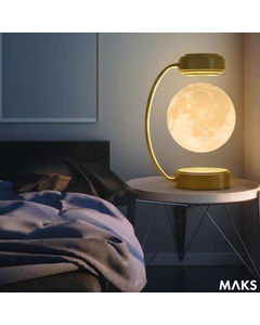 Lampa de veghe care leviteaza in forma de luna, MAKS Moon Floating, 3D