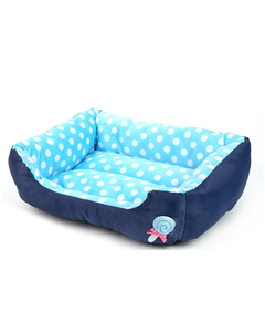 Culcus fotoliu pentru caini sau pisici pentru toate anotimpurile moale si confortabil, Albastru