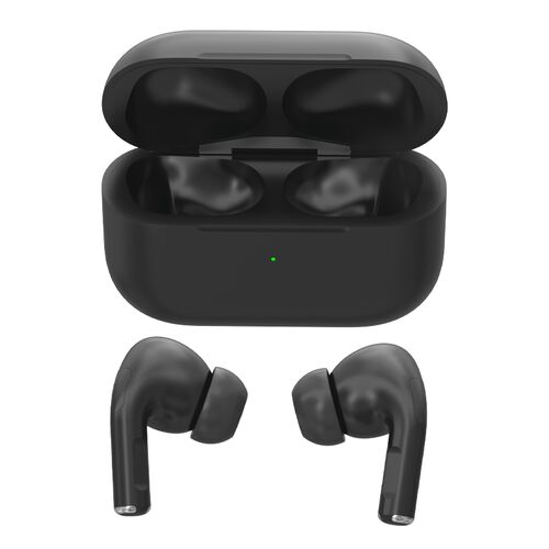 Casti Wireless, Air Pro MAKS, Negru, EarBuds, pentru iOs & Android, Bluetooth 5.0, Bass Boost, Bluetooth